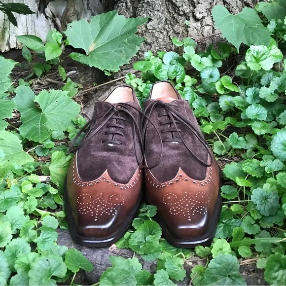 Paul Fredrick Tie Up Oxford Size 10.5 Paul Fredrick Tie Up Oxford Size 10.5 main image 2